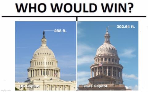Texas vs DC